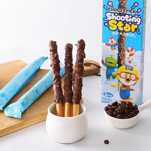 Korean Pororo Chocolate Bar Little <strong>Penguin</strong> Long Sandwich <strong>Biscuits</strong> Children's Leisure Exotic Snack <strong>Biscuits</strong> - Product Image 2