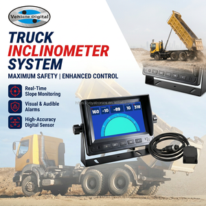 Sistema de Inclinómetro para Vehículos de Construcción, Sistema de Detección de Ángulo de Inclinación, Cámara para Camiones, Cámara de Detección de Punto Ciego para la Seguridad de Maquinaria Minera - Product Image 1