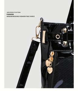 Hot Selling Luxury Designer Casual <b>Tote</b> <b>Bags</b> with <b>Zipper</b> Closure Waterproof PVC Unisex Shoulder Strap CE Certified - Product Image 4