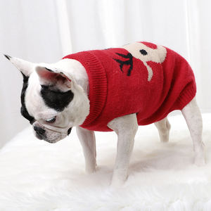 Ropa Para Mascotas Mimixiong Adorable Suéter de Punto abrigador Para Perro o Gato Disfraz con Cabeza de Ciervo Navideño - Product Image 2