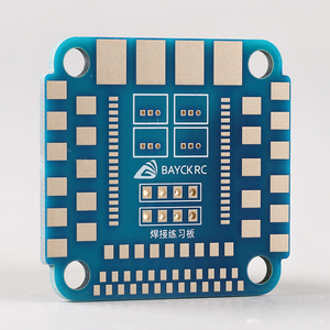 BAYCKRC 2U Plaque de soudure SMD plaquée or - Planche d'entraînement à 236 points de soudure pour débutants en soudage - Product Image 3
