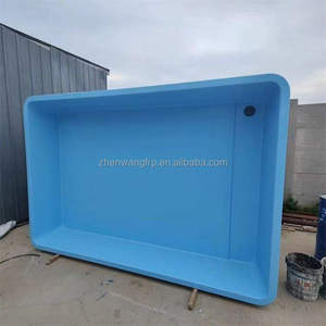 ถังเพาะเลี้ยงสัตว์น้ำทะเลสำหรับการเพาะเลี้ยงปลาในน้ำทะเล การเพาะเลี้ยงกุ้งล็อบสเตอร์ การเพาะเลี้ยงสัตว์น้ำริมฝั่ง บ่อ FRP ทนการกัดกร่อน - Product Image 6