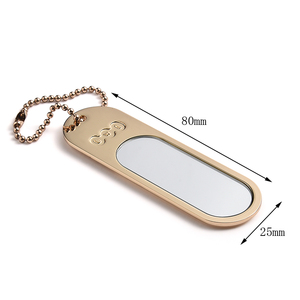 Astuccio Portatile in PU di Design, Borsa per Rossetto e Strumenti di Trucco, Piccolo Specchietto Tascabile Compatto - Product Image 3