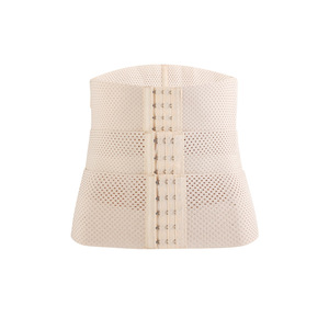 Cintura Modellante in Poliestere per Donna, Fascia Addominale Snellente con Bottoni, Antibatterica, Sottile, per Fitness - Product Image 5
