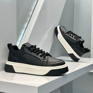 Zapatillas Deportivas de Piel para Hombre, Otoño 2026, Estilo Clásico, Ligeras, de Lujo, con Plataforma Baja, Modernas, Versátiles e Informales - Product Image 4
