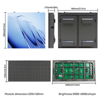 Écran d'affichage LED extérieur haute luminosité P6 P8 P10 Pleine couleur 10000 nit IP65 Étanche Panneau publicitaire numérique