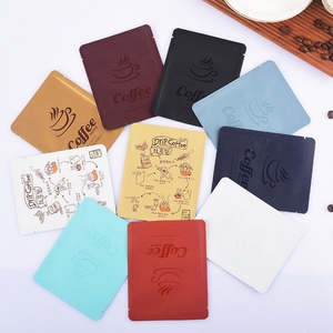 Sachets de thé vides biodégradables en papier kraft personnalisés à faible MOQ, scellés sur trois côtés, pour emballage de thé et de café - Product Image 2