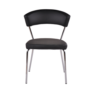 Mediados siglo <span class=keywords><strong>cocina</strong></span> <span class=keywords><strong>muebles</strong></span> <span class=keywords><strong>de</strong></span> cuero <span class=keywords><strong>de</strong></span> la PU tapizado Silla <span class=keywords><strong>de</strong></span> comedor <span class=keywords><strong>para</strong></span> venta - Product Image 2
