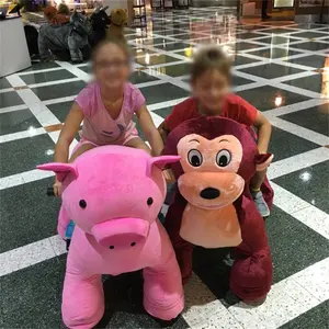 Mainan berkendara hewan untuk anak dan dewasa ukuran anak mainan berkuda hewan mewah wahana listrik untuk dijual berkendara pada hewan mainan untuk Mall