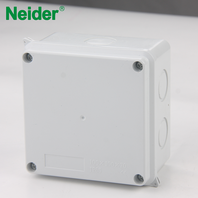 New Products ND-RT 100*100*70 IP65 Waterproof Plastic Electrical Pvc ABS Square Junction Boxes