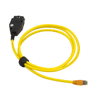 Cable Ethernet OBD2 de Alta Calidad Compatible con Herramienta de Diagnóstico, Cable de Programación Oculto de Alta Gama para BM