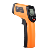 Thermomètre infrarouge numérique industriel pour la mesure de la température des pneus et des aliments en cuisine, avec laser de positionnement, vente en gros