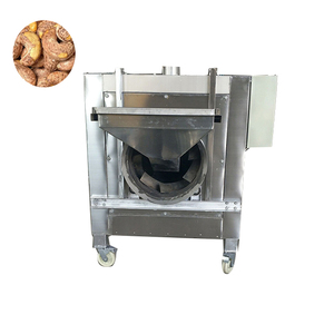 Nueva versión, máquina comercial automática para tostar anacardos, anacardos tostados con piel, máquina para tostar anacardos con gas comercial - Product Image 3