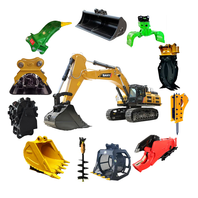 SANY-Excavator-Attachments-