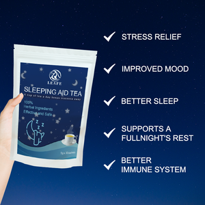 Aide au sommeil bio Tisane santé détox Thé sommeil et relaxant Aide au sommeil Thé pour dormir au coucher - Product Image 5