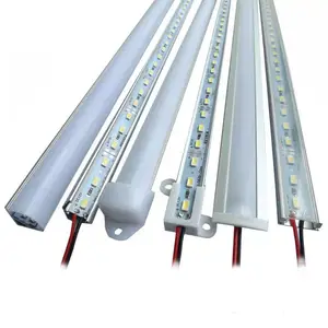  50CM 하이 브라이트 DC 24V 36 SMD led 하드 스트립 5730 45 루멘 신제품 V 알루미늄 및 커버 바 라이트