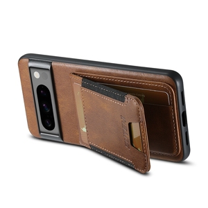 Funda trasera tipo billetera de alta calidad para Google <span class=keywords><strong>Pixel</strong></span> 6/7A/8 Pro/9 Pro XL, para Galaxy S24 Plus Kickstand funda para tarjeta de crédito - Product Image 5