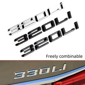 Al por mayor ABS coche maletero insignia letras emblema pegatina para 350i 340i 335i 330i 325i 320i 318i 316i - Product Image 3