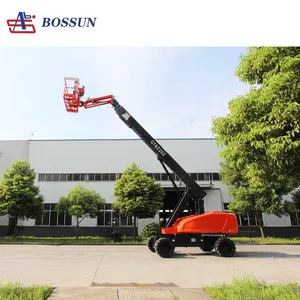 New 22m Telescopic Aerial Work Platform 8m Electric Hydraulic Man Lift Industrial Equipment Motor Engine Articulated Boom Lift