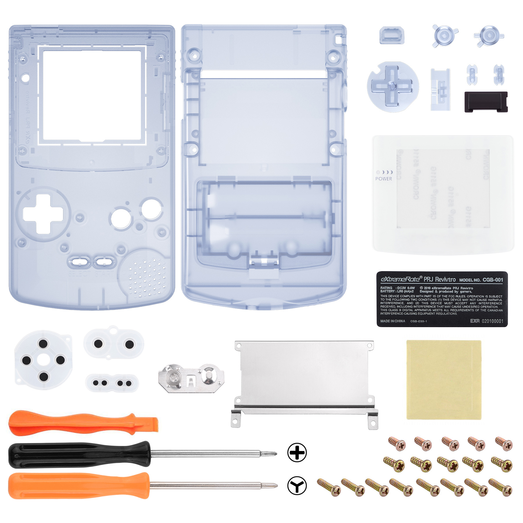 Glacier Blue -White Screen Lens QCBM5006