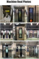 Four à pain commercial rotatif à convection, four à air chaud, machine automatique de fabrication de pain, four de boulangerie pour le pain