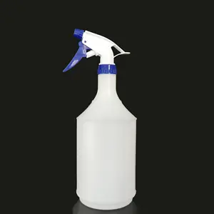 1 Liter 1l 1000ml 32oz Round Hdpe Chemischer Reiniger Trigger Spray Plastik flasche