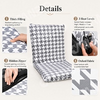 Chaise de stade rembourrée Canbo avec dossier réglable et option chauffante pour la vente en gros, OEM, ODM, personnalisable