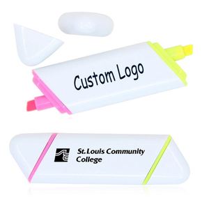 Ensemble de marqueurs surligneurs à pointe oblique géante imprimés UV, 5 couleurs - Product Image 1