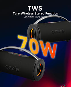 G69 TWS 70W RGB Portable Subwoofer Audio Player Haut-parleurs Haute Qualité Loud <span class=keywords><strong>Bass</strong></span> 10.8V 5000mAh Power Bank Hand-Free Calling - Product Image 4