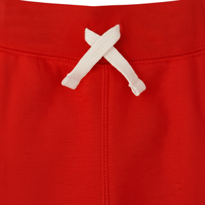Pantalones de correr de forro polar para niños rojos para aventuras al aire libre - Product Image 1