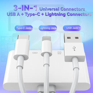 Diseño multipuerto Plug and Play lector de tarjetas de memoria SD <span class=keywords><strong>USB</strong></span> 3,0 adaptador OTG con conector <span class=keywords><strong>USB</strong></span>/<span class=keywords><strong>USB</strong></span> C - Product Image 3