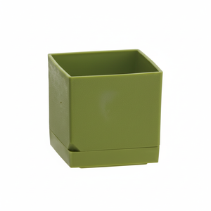 Set di vasi per piante Mini Cube verdi per vasi e fioriere - Product Image 1