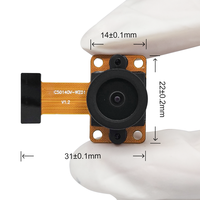 Module de caméra compact Full HD OV5640 5MP CMOS MIPI AI, résolution 1080P, 24 broches, 15/30 ips pour ESP32 Cam, vision industrielle