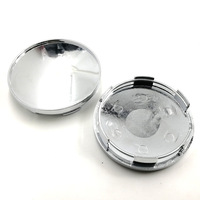 Nouvelles enjolives et caches de roue de voiture en ABS 68/64/62mm, ajustement universel, en argent et noir