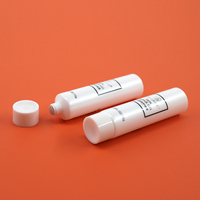 Récipient en plastique PE souple 15ML 35ml 45ml 65ml Tube d'extrusion d'air de lotion solaire Tube d'emballage cosmétique personnalisé en gros