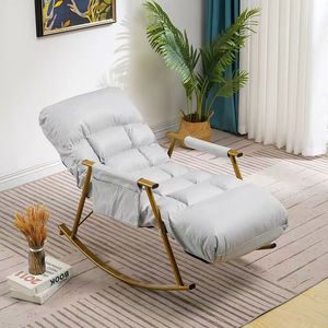 <span class=keywords><strong>Chaise</strong></span> <span class=keywords><strong>longue</strong></span> à bascule décontractée pour adultes pour la maison et l'extérieur Chambre à coucher Balcon Sieste Compresser Canapé Para Personas Perezosas Salon - Product Image 1