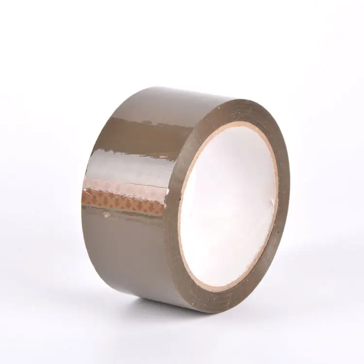 Goede Kwaliteit Groothandel Custom Acryl Gebaseerd Tan Bruin Kleur Bopp Verpakking Tape