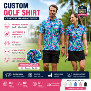 <span class=keywords><strong>Polo</strong></span> da Golf Personalizzata con Ricamo |   <span class=keywords><strong>Polo</strong></span> Sportiva da Uomo di Lusso, Asciugatura Rapida, Elasticizzata in 4 Direzioni, Design Esclusivo, Sublimazione OEM - Product Image 1