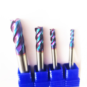 High Hardness Metal 4 Flute Flat Square Milling Cutter <strong>Carbide</strong> <strong>End</strong> <strong>Mill</strong> Fresa for Stainless Steel - Product Image 3