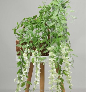 Papillon <span class=keywords><strong>Orchidée</strong></span> Vigne Simulation Tenture Intérieure Art Floral Décoration Douce Vigne Tenture Murale - Product Image 5