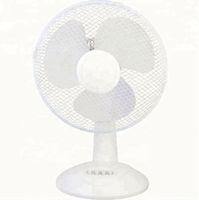 Ventilateur de table de 12 pouces avec moteur électrique et 3 vitesses