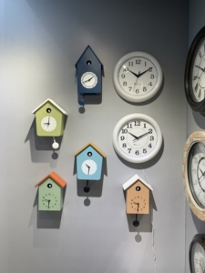 Horloge à pendule en plastique 92244 avec carillon, horloge murale à pendule, horloge à coucou - Product Image 6