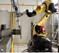 Robot Industrial Compacto FANUC M-20iD/25 de 6 Ejes con Carga Útil de 25 kg y Alcance de 1831 mm para Soldadura, Manipulación y Paletización