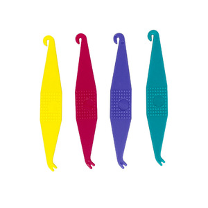 Crochet de placement de ligatures orthodontiques coloré – Outil dentaire orthodontique pour la traction des appareils et l'ajustement des coins de la bouche - Product Image 4