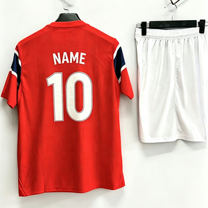 Camiseta de Fútbol Transpirable Versión Aficionado de Noruega, para Casa y Visitante, Personalizable con Nombre y Número, para Deportes al Aire Libre - Product Image 1