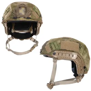 Hot selling tactical fast helmet cover ripstop camo Helmet Cover without helmet