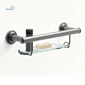 Accoudoir <span class=keywords><strong>de</strong></span> sécurité <span class=keywords><strong>Barre</strong></span> d'appui <span class=keywords><strong>de</strong></span> <span class=keywords><strong>douche</strong></span> avec étagère en verre par les spécialistes <span class=keywords><strong>de</strong></span> la <span class=keywords><strong>barre</strong></span> d'appui-Main courante <span class=keywords><strong>de</strong></span> sécurité ADA <span class=keywords><strong>pour</strong></span> <span class=keywords><strong>baignoire</strong></span> <span class=keywords><strong>de</strong></span> salle <span class=keywords><strong>de</strong></span> bain Maison - Product Image 1
