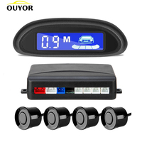Kit de capteur de stationnement LED en plastique durable nouvel état système de détecteur de moniteur de recul Radar avec affichage rétroéclairé voiture Parktronic