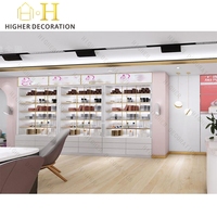 Présentoir de Comptoir de Luxe pour Soins de la Peau et Maquillage, Vitrine de Présentation de Cosmétiques