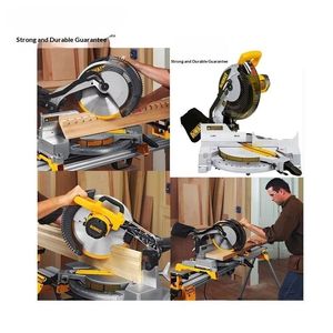 Scie à onglet composée bois-aluminium sans moteur 255 mm DW714 pour la découpe du bois et de l'aluminium – Vente en gros - Product Image 4